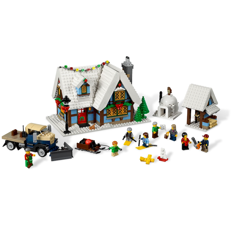 10229 Winter Village Cottage (Certified Set)