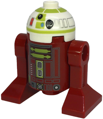 Sw1397 Astromech Droid, R7-A7 - Dark Bluish Gray Rectangles