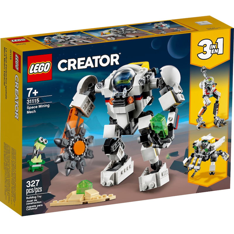 31115 Space Mining Mech (Certified)