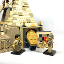 7327 Scorpion Pyramid (cracked torso on one Anubis Guard, and scuffed face on Amset- Ra)