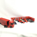 8155 Ferrari F1 Pit (Pre-Owned Partial Set) (Missing Bridgestone White Car)