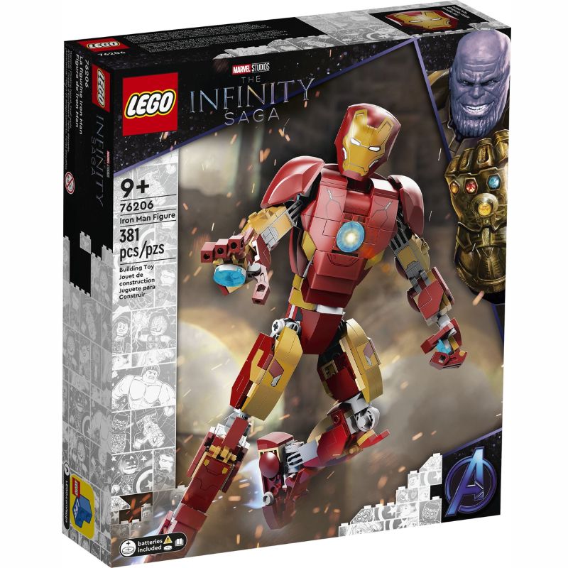 76206 Iron Man Figure