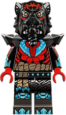 NJO0927 Lord Ras - Red Markings, Black Shoulder Armor