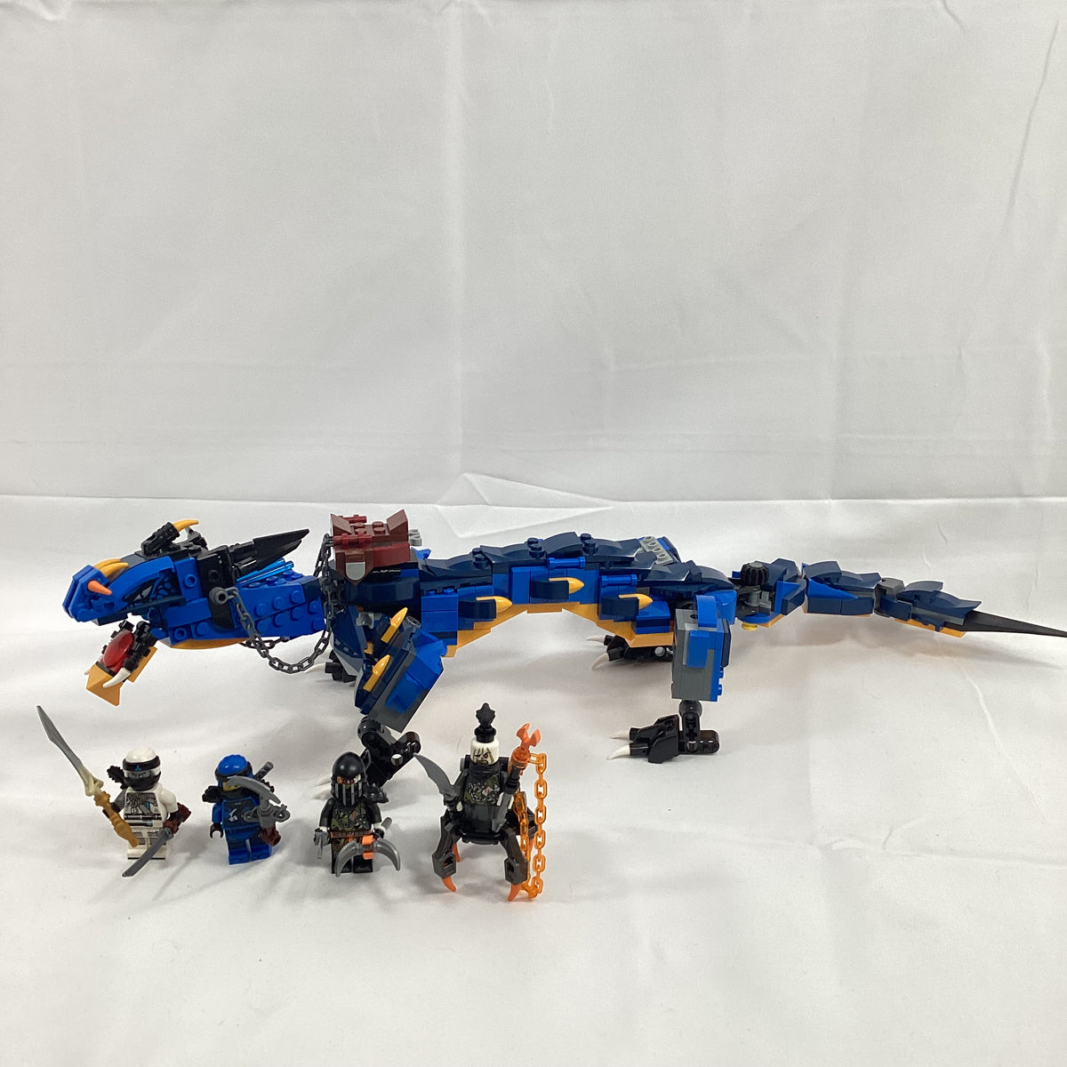 Blue Dragon Lego Le Dragon Stormbringer Lego Boost Lego Ninjago Le