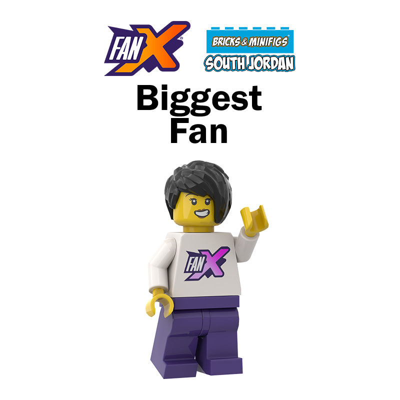 FanX Biggest Fan 1 Custom Minifig