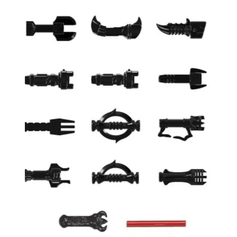 Space Villain Black Hilt Pack - BigKidBrix