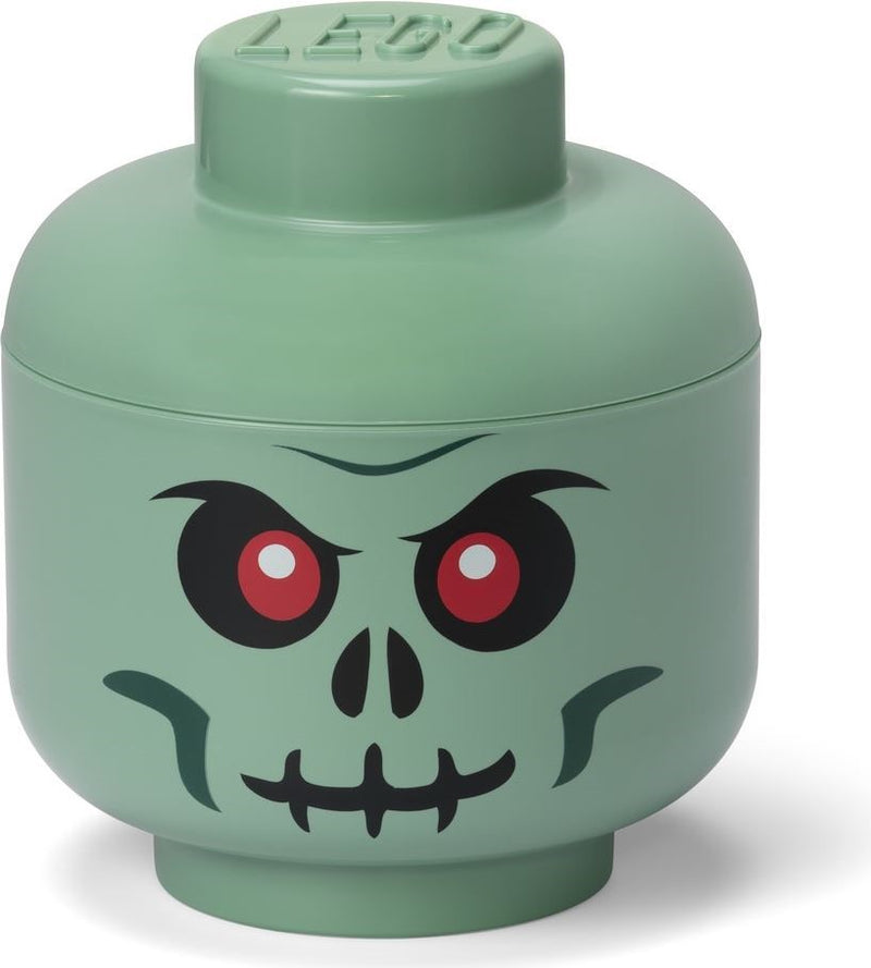 40310803 Storage Head Small - Green Skeleton