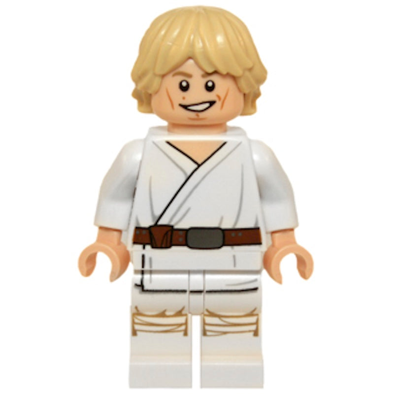 SW0551 Luke Skywalker (Tatooine, White Legs, Details Face Print)