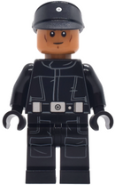 SW1480: Imperial Shuttle Pilot - Medium Nougat Head, Imperial Officer Cap