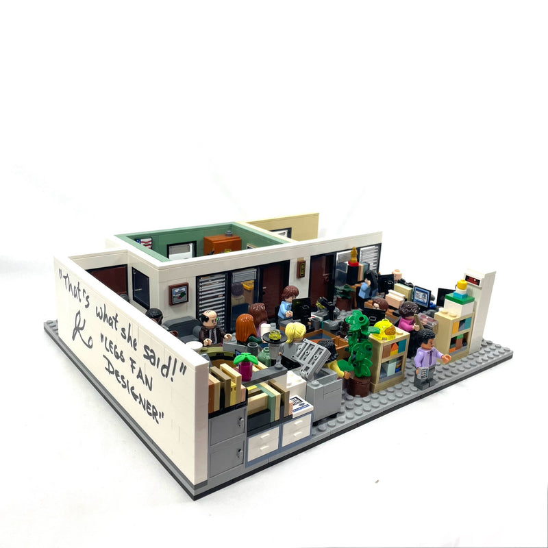 21336 The Office (Pre-Owned) ** Signed by LEGO® Fan Designer Jaijai Lewis!! **