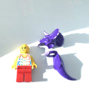 Crazy Bricks Triceratops Costume (Assorted Colors)