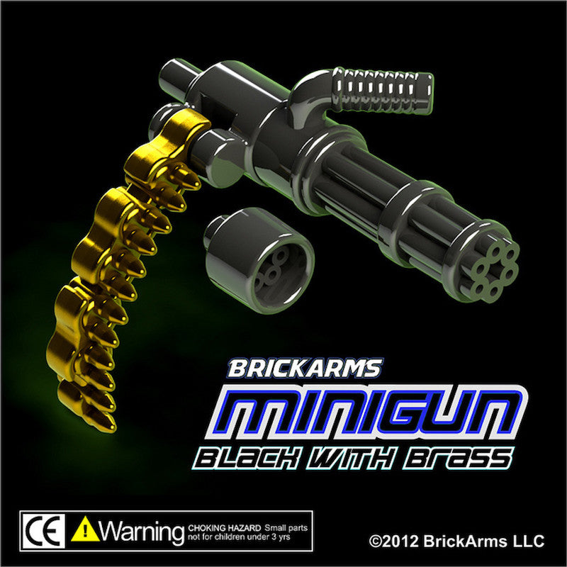 BA Minigun with Bullet Chain - Black