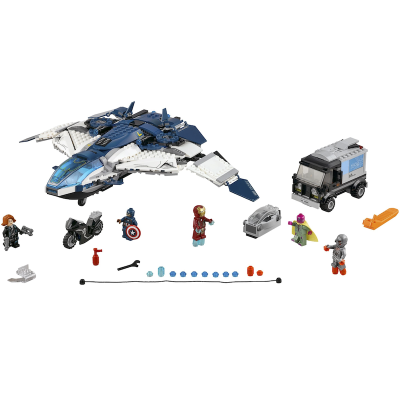76032 The Avengers Quinjet City Chase (Pre-Owned)