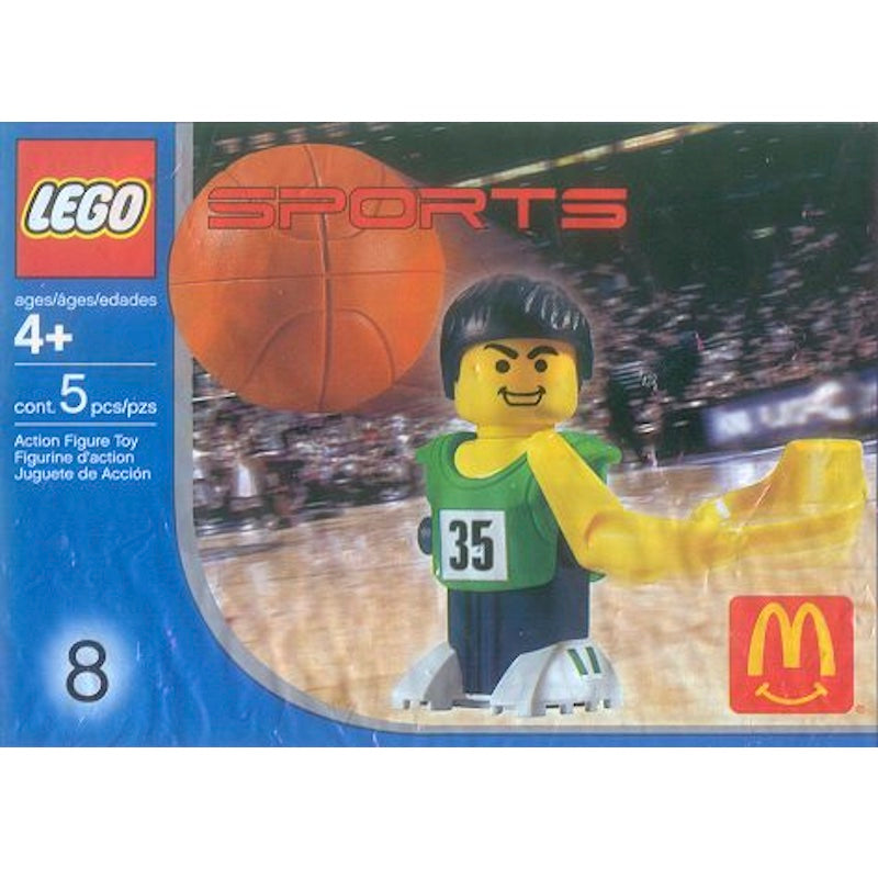 7918 Basketball Player, Green