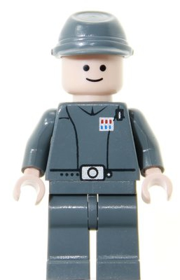 SW0154 Imperial Officer (Captain / Commandant / Commander) - Cavalry Kepi, Standard Grin