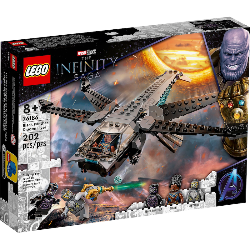 76186 Black Panther Dragon Flyer