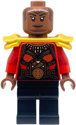 SH0870: Okoye - Red Top, Shoulder Armor