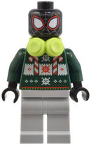SH0985: Spider-Man (Miles Morales) - Holiday Sweater, Headphones