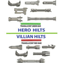 Hero vs. Villain Metal Grey Hilt Pack - BigKidBrix