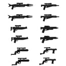 Mando Hunter Rifle Black Blaster Pack - BigKidBrix