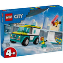 60403 Emergency Ambulance and Snowboarder
