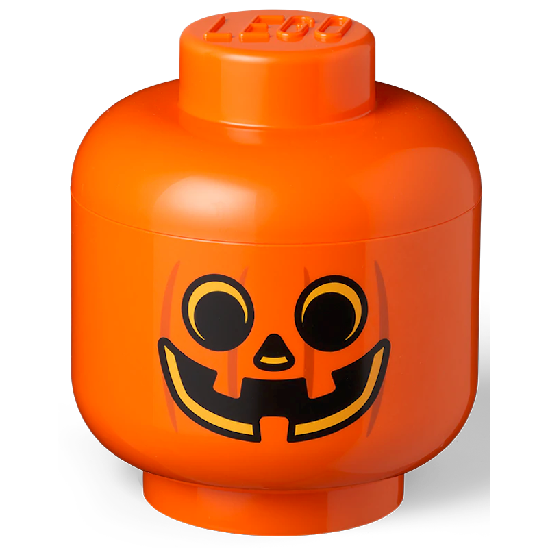 40321729 LEGO Storage Head Large - Pumpkin