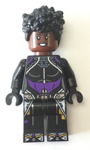 SH0843 Shuri - Black and Dark Purple Top