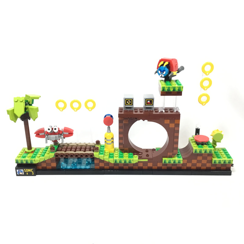 21331 Sonic the Hedgehog - Green Hill Zone (No Sonic or Eggman) (Pre-Owned)