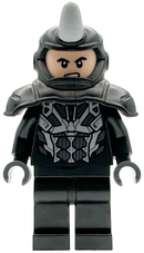 SH1098 Rhino - Shoulder Armor with Light Bluish Gray Horn