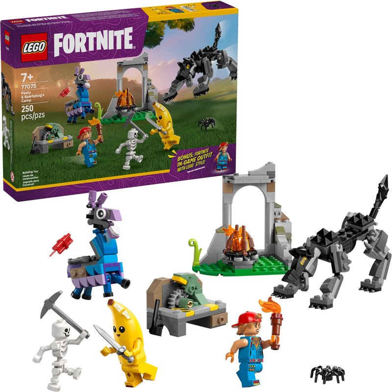 77075 Peely & Sparkplug's Camp