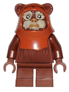 SW0513 Wicket (Ewok) with Tan Face Paint Pattern