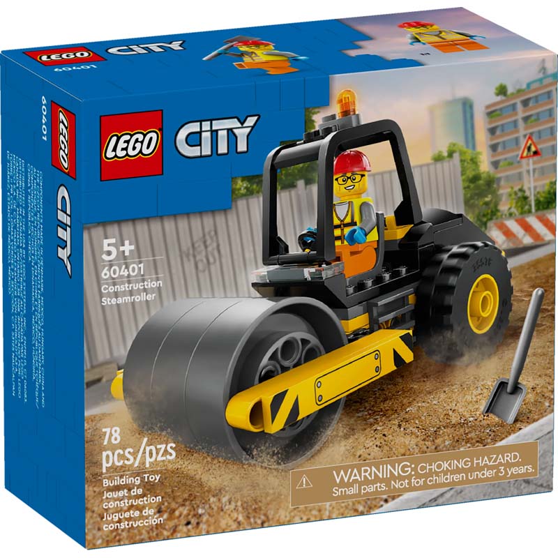 60401 Construction Steamroller