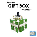 Christmas Gift Box Ornament - Green