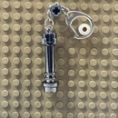 Black Bricksaber Keychain