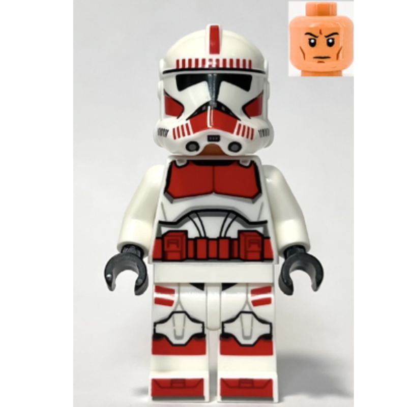 SW1305 Clone Shock Trooper, Coruscant Guard (Phase 2) - Nougat Head