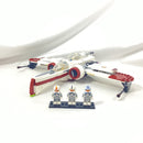 75402 ARC-170 Starfighter (Missing SW1400: Astromech Droid, R4-P44 - Dark Silver Band Around Dome)