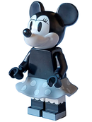 Dis142 Minnie Mouse - Vintage, Light Bluish Gray Skirt