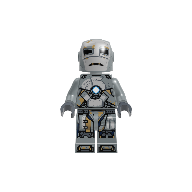 SH565 - Iron Man Mark 1 Armor (Transparent-Clear Head)