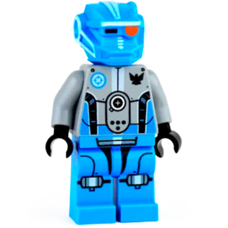 GS007 Dark Azure Robot Sidekick