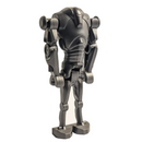 SW1321 Super Battle Droid - Pearl Dark Gray, Narrow Head, Chest Light Indent