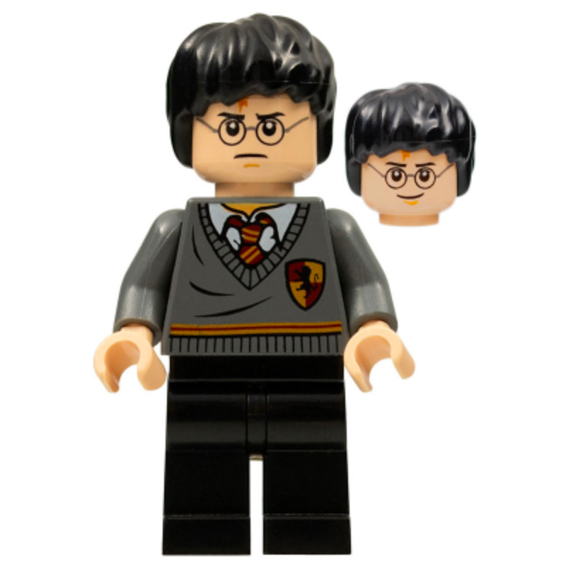 HP094 Harry Potter, Gryffindor Stripe and Shield Torso, Black Legs