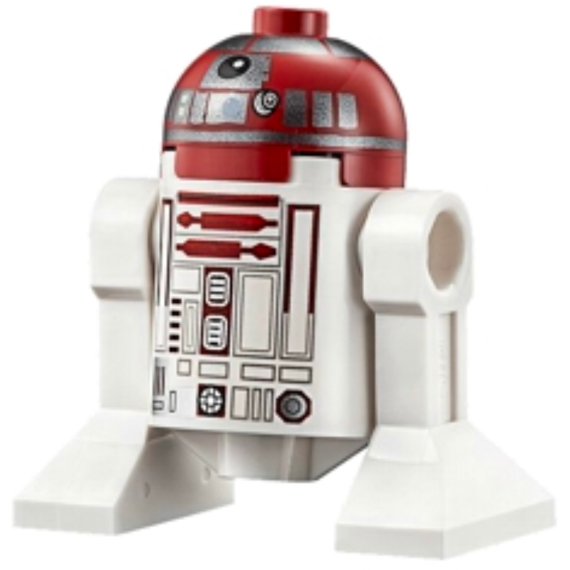 SW0706 Astromech Droid, R4-P17, Silver Band Around Dome