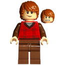 HP123 Ron Weasley, Red Tartan Sweater