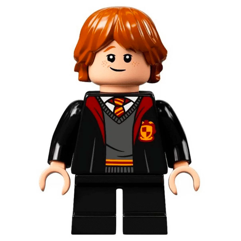 HP283 Ron Weasley, Gryffindor Robe, Sweater, Shirt and Tie, Black Short Legs