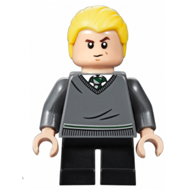 HP148 Draco Malfoy, Slytherin Sweater, Black Short Legs
