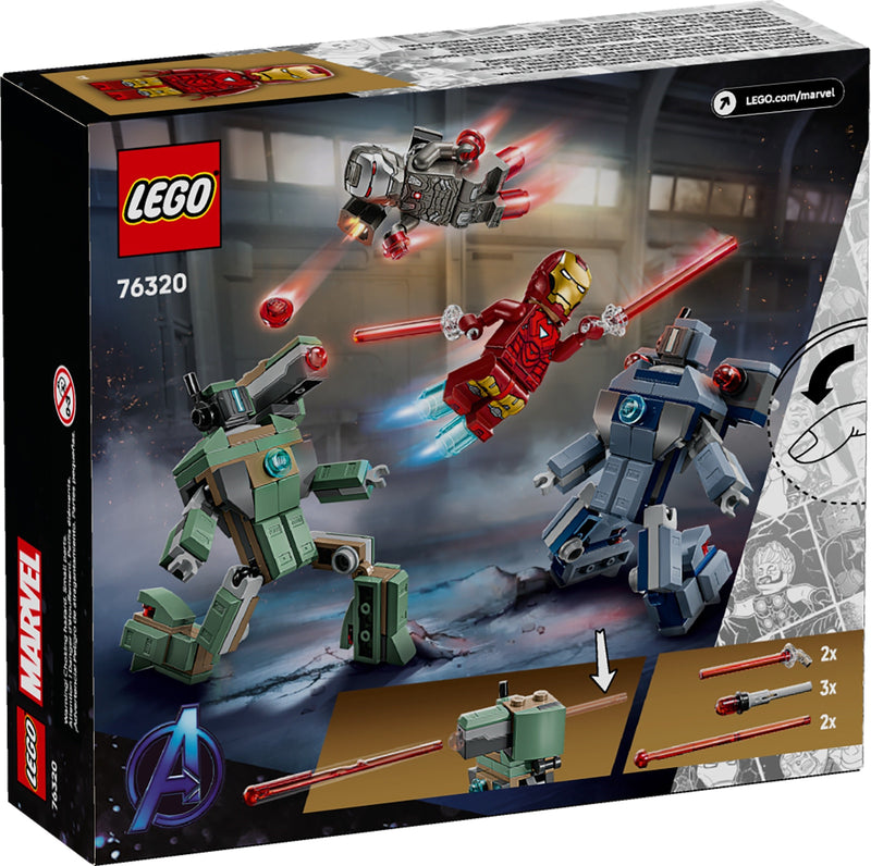 76320 Iron Man & War Machine vs. Hammer Drones