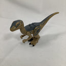 Raptor15 Dinosaur Raptor / Velociraptor with Dark Bluish Gray Back