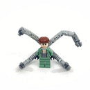 spd026 Dr. Octopus (Otto Octavius) / Doc Ock, Sand Green Jacket, Sand Green Legs, Thin Smirk - With Arms