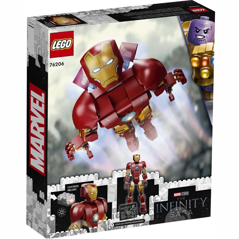 76206 Iron Man Figure