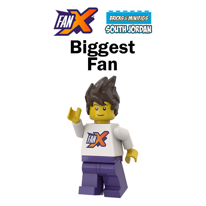 FanX Biggest Fan 2 Custom Minifig